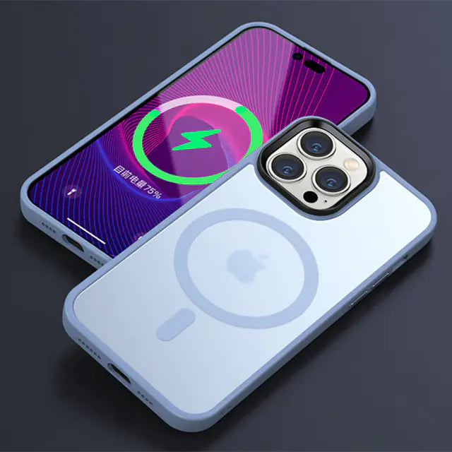 Magnetic Wireless Charging Case for iPhone 11-14 Pro Max